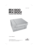 Primera RX900/RX900F Owner's manual