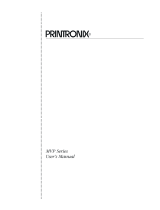 Printronix MVP series User manual