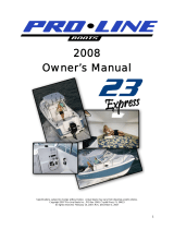 Pro-Line Boats 2010 23 Express Owner's manual