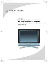 PROTRON PLTV-32C User manual