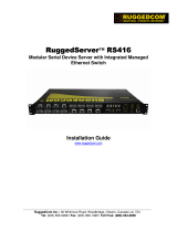 Rugged Outback RuggedServer RS416 User manual