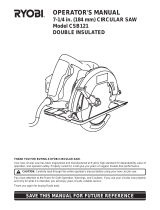 Ryobi CSB121 User manual