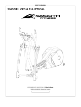 Smooth Fitness CE-3.6 ELLIPTICAL User manual