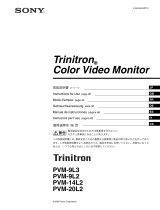 Sony PVM-9L3 User manual