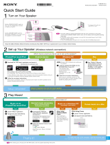 Sony SA-NS510 Operating instructions