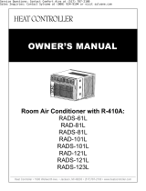 Heat Controller RADS-81L Owner's manual