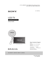 Sony KDL-55HX751 User manual