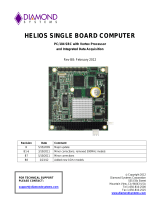 Diamond Systems Helios User manual