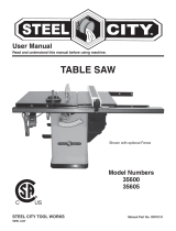 Steel City 35605 User manual
