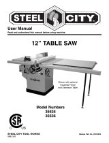 Steel City 35639 User manual