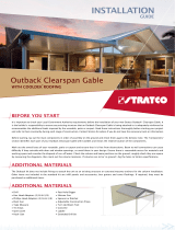 Stratco Outback Clearspan Gable Installation guide