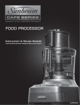 Sunbeam LC9000 Cafe Series Food Processor User manual
