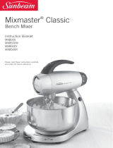 Sunbeam Mixmaster MX8500Y Operating instructions