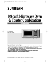Sunbeam SMW-4990 User manual
