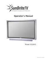 SunBriteTV 5510HD User manual