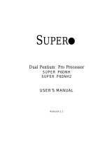 Supermicro SUPER P6DNH2 User manual