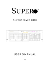 Supermicro 8060 User manual