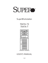 Supermicro Supero 7047A-T User manual