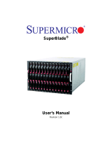 Supermicro SuperBlade Series User manual