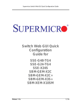 Supermicro SuperBlade SBM-GEM-X3S+ User manual