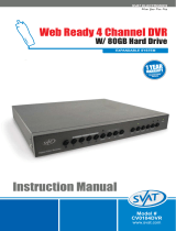 SVAT Electronics CV0104DVR User manual