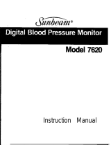 Sunbeam 7620 User manual