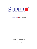 Supermicro Supero PDSMi+ User manual