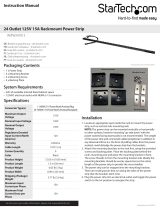StarTech.com24 Outlets Rack-Mountable Power Strip