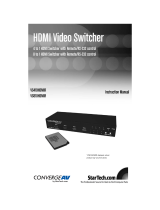 StarTech.comConverge A/V 4 to 1 HDMI Switch