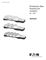 Eaton Protection Box 8 Powerline 200 (DIN) User manual