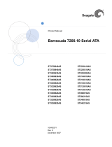 Seagate BARRACUDA 7200.10 ST3250310AS User manual