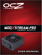 OCZ ModXstream Pro 600W Owner's manual