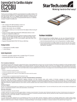 StarTech.comPCMCIA - ExpressCard Adapter Card