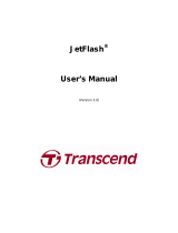 Transcend 2GB JetFlash V10, (5 Pack) Owner's manual
