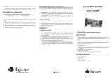 Digicom PCI LAN 10-100 User guide