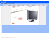 Philips 170C7FS/27 User manual