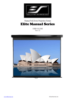 Elite Screens M100UWH User guide