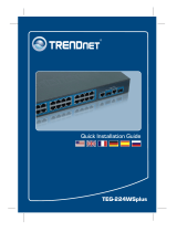 Trendnet 26-Port Gigabit Switch Installation guide