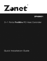 Zonet ZFN2601 Installation guide