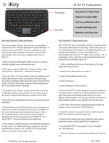 iKey BT-87-TP User manual