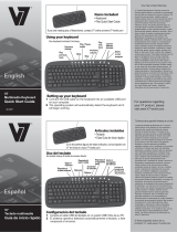 V7 Multimedia Keyboard User manual