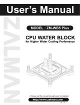 ZALMAN ZM-WB5 Plus User manual