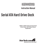 StarTech.com SATDOCK22R User manual