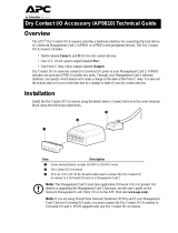 Schneider Electric AP9810 User manual