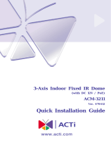 ACTi ACM-3211 Installation guide