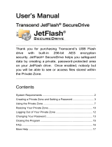 Transcend JetFlash® 620, 32GB User manual