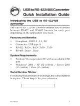 SIIG RS-422 User manual
