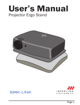 SMK-Link VP3600 Projector Ergo Stand User manual