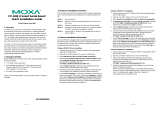 Moxa CP-104JU-T Installation guide