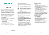Moxa CP-104UL-DB25M Installation guide